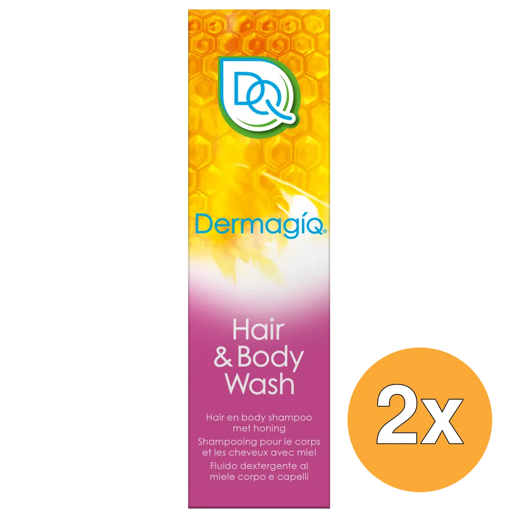 2x Dermagiq Hair & Bodywash (250 ml)