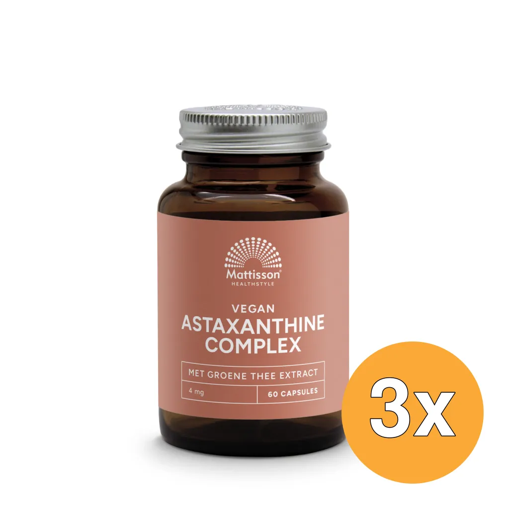 3x Mattisson Astaxanthine Complex (60 capsules)