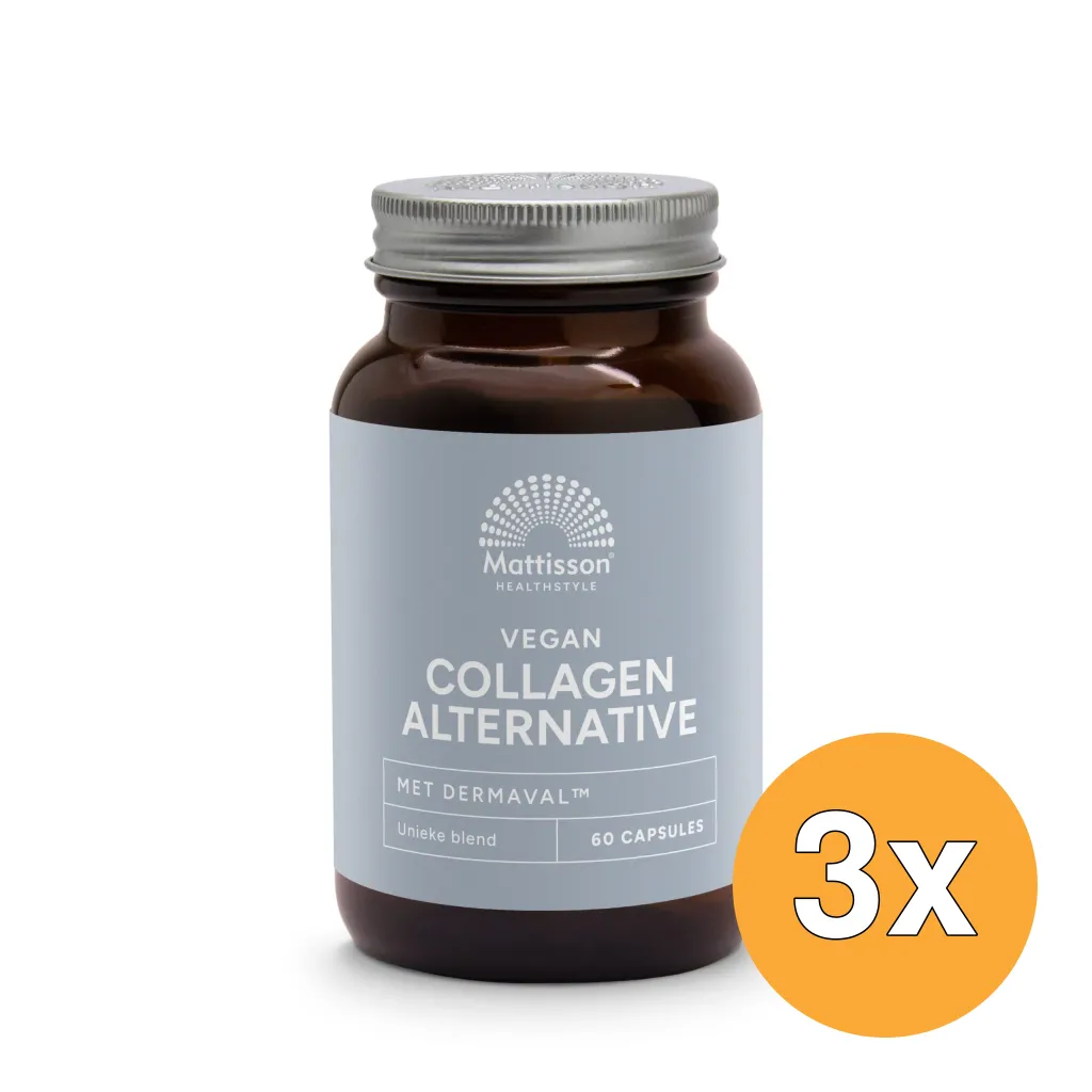 3x Mattisson Collagen Booster - Collageen Dermaval Tm (60 vega capsules)