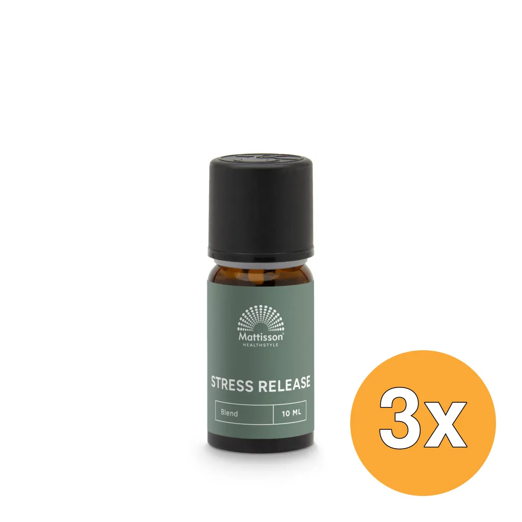 3x Mattisson Stress Release Etherische Olie (10 ml)