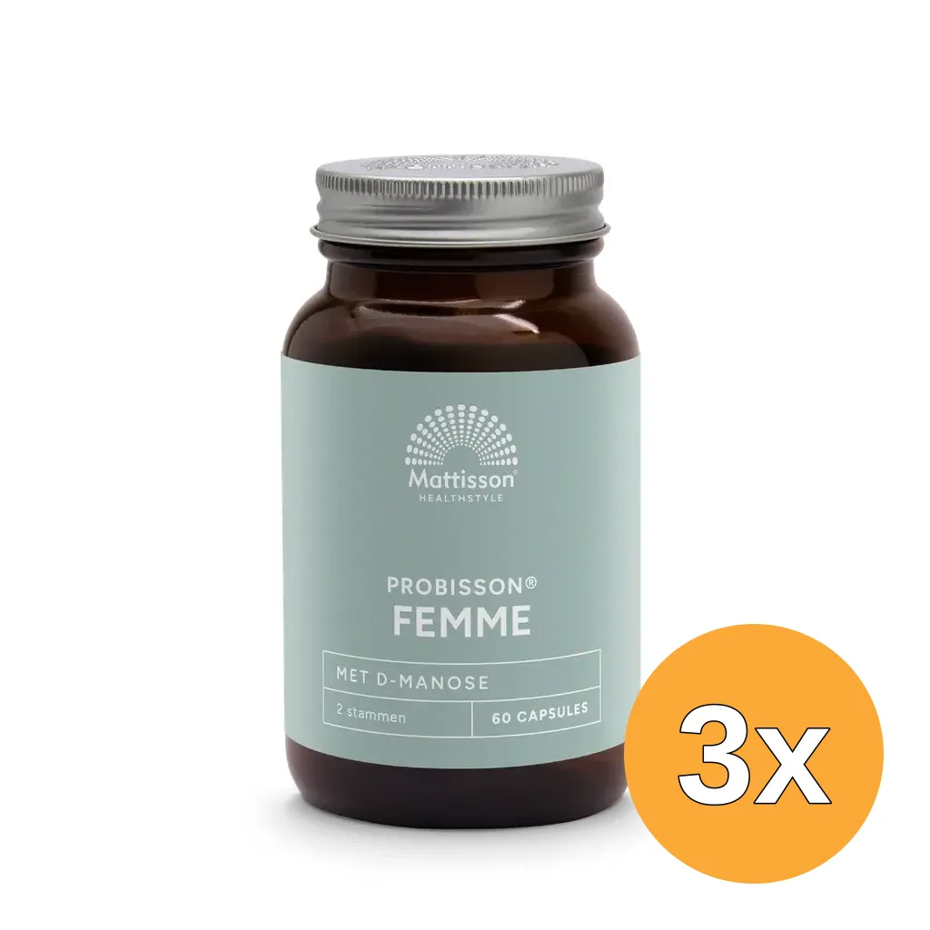 3x Mattisson Probisson Femme (60 capsules)