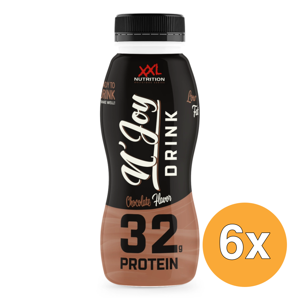 6x XXL Nutrition N'Joy Protein Drink Chocolade (310 ml)