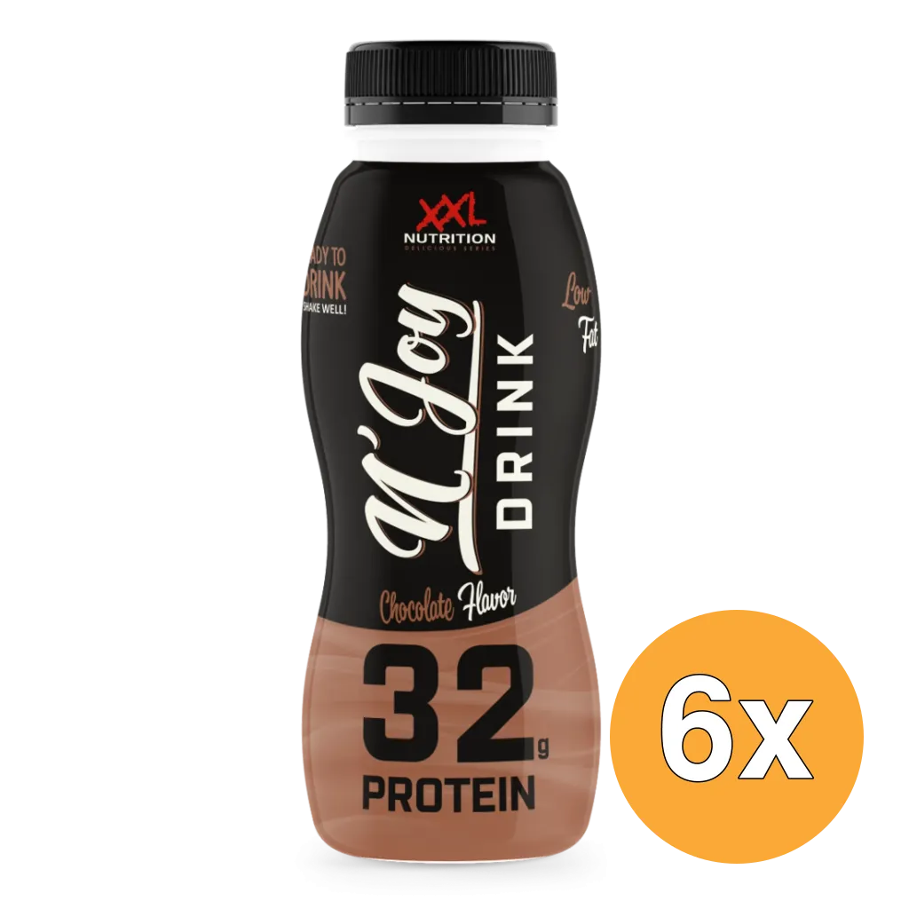 6x XXL Nutrition N'Joy Protein Drink Chocolade (310 ml)