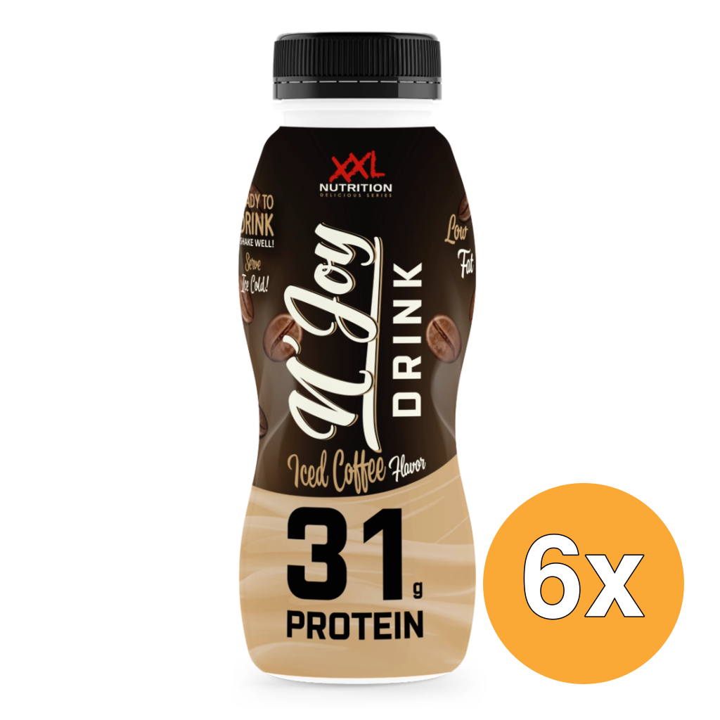 6x XXL Nutrition N'Joy Protein Drink Iced Coffee (310 ml)
