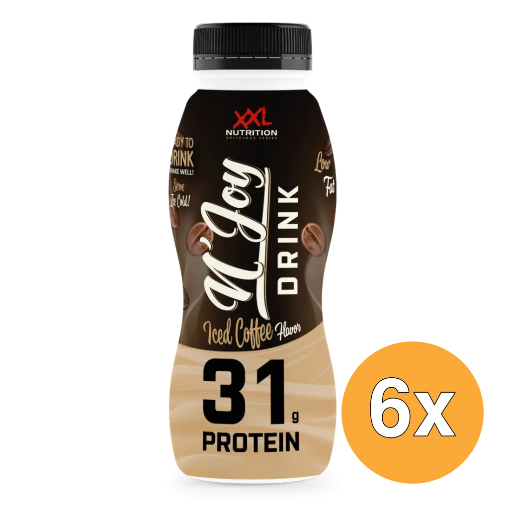 6x XXL Nutrition N'Joy Protein Drink Iced Coffee (310 ml)