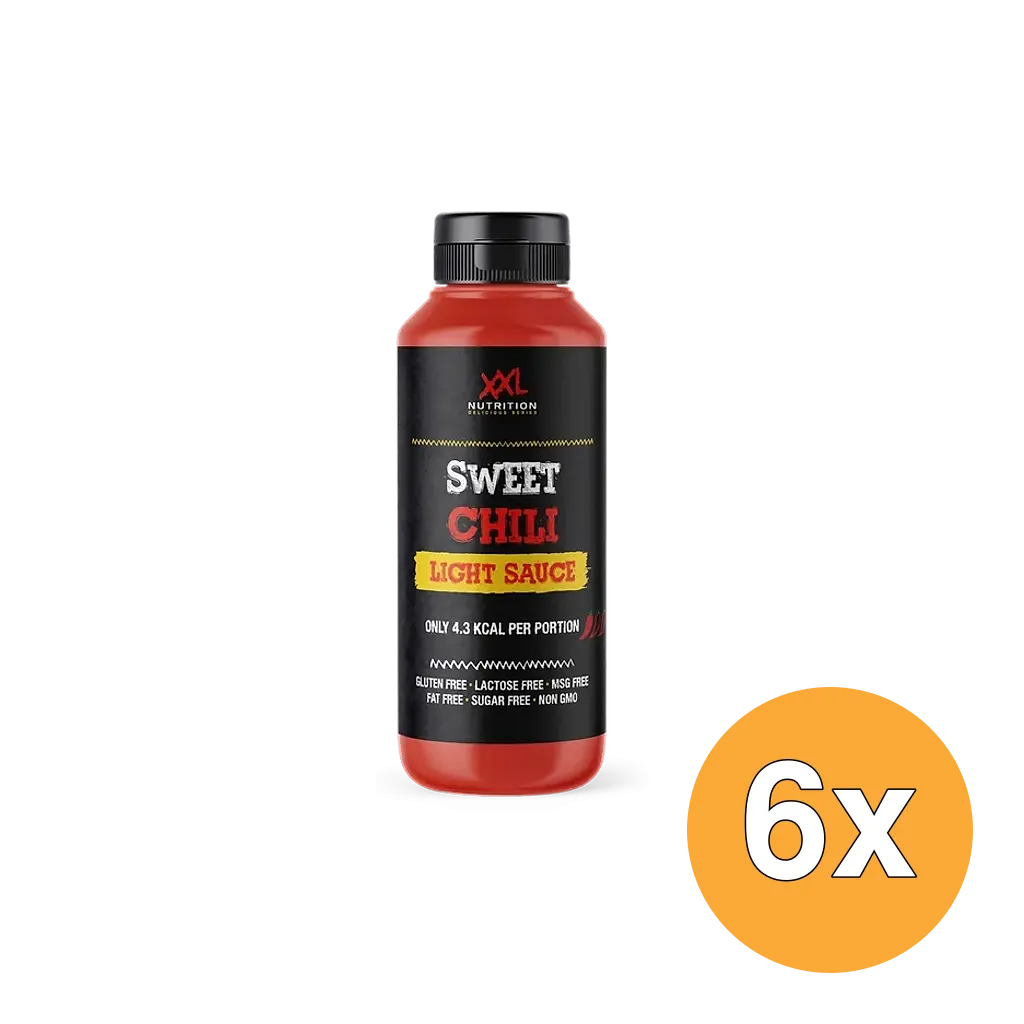 6x XXL Nutrition Light Saus - Sweet Chili (265 ml)