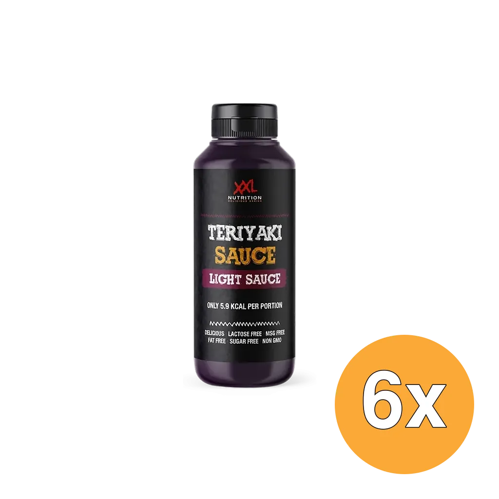 6x XXL Nutrition Light Saus - Teriyaki (265 ml)