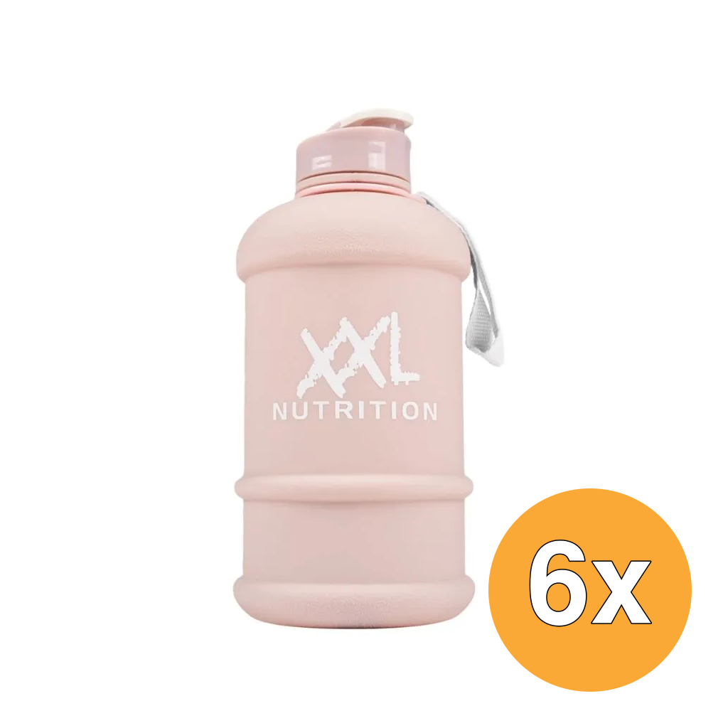 6x XXL Nutrition Waterjug V2 1300 ml Roze (1 stuk)