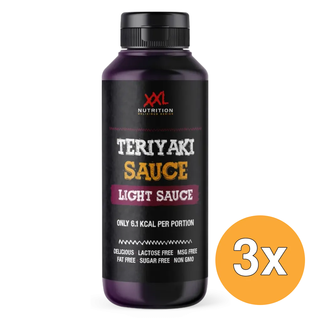3x XXL Nutrition Light Saus - Teriyaki (960 ml)