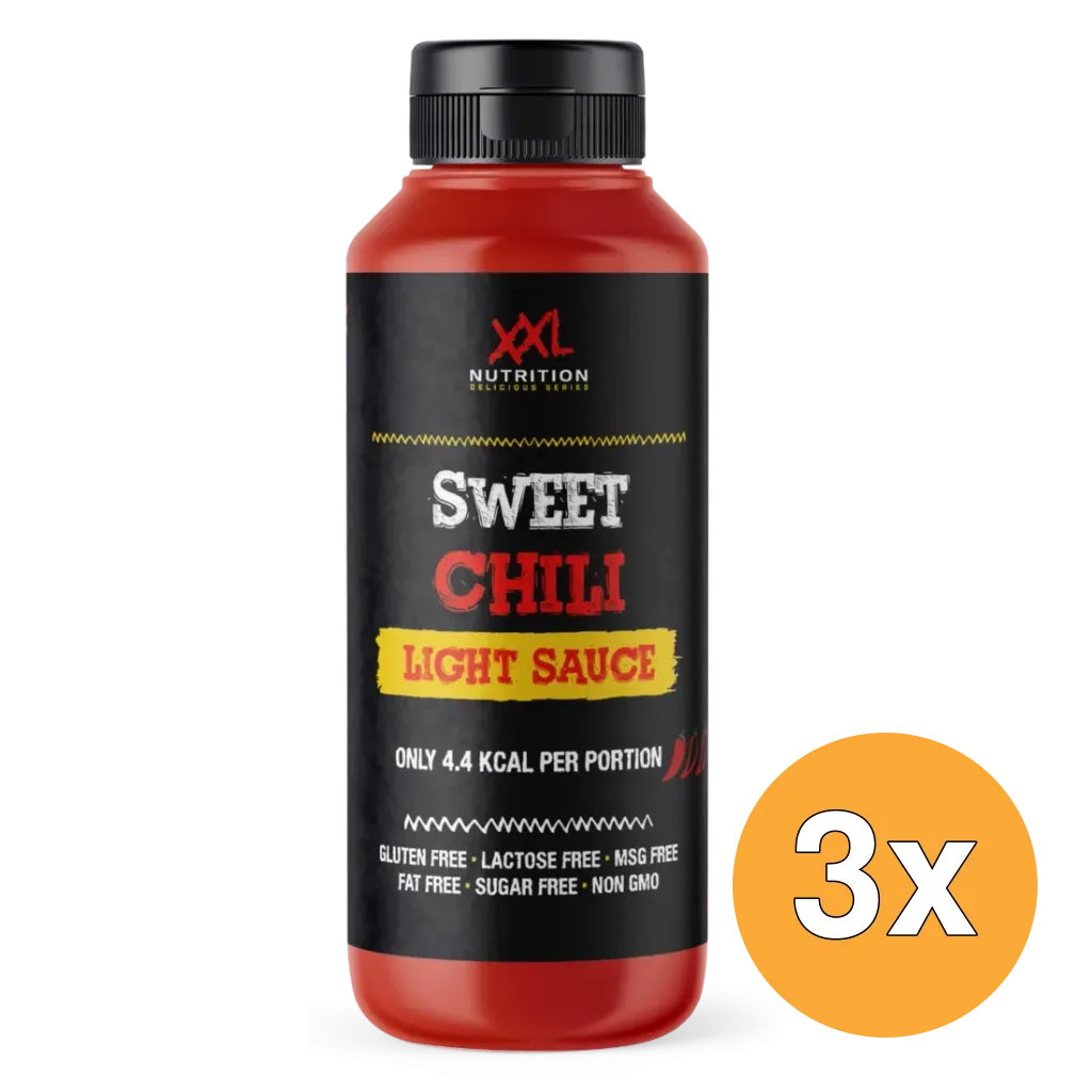3x XXL Nutrition Light Saus - Sweet Chili (960 ml)