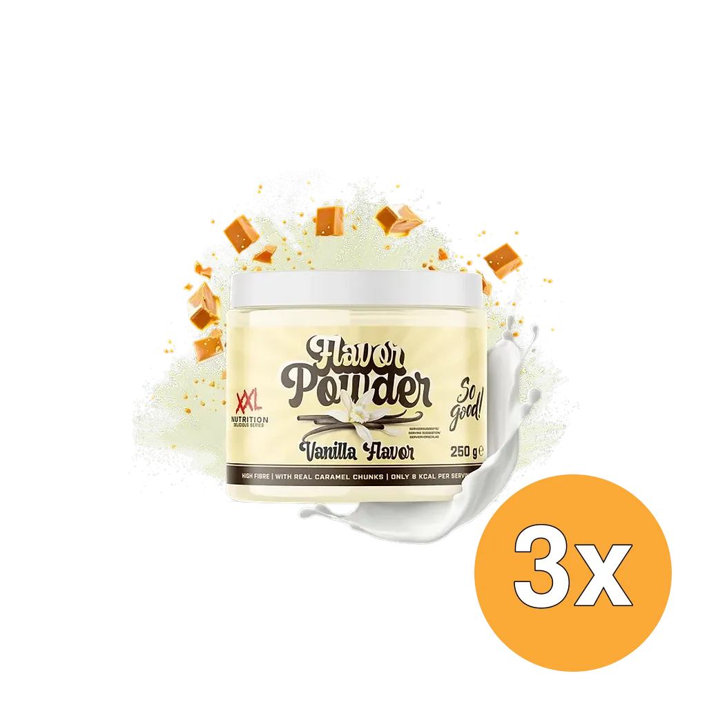 3x XXL Nutrition Flavor Powder - Vanille (250 gram)
