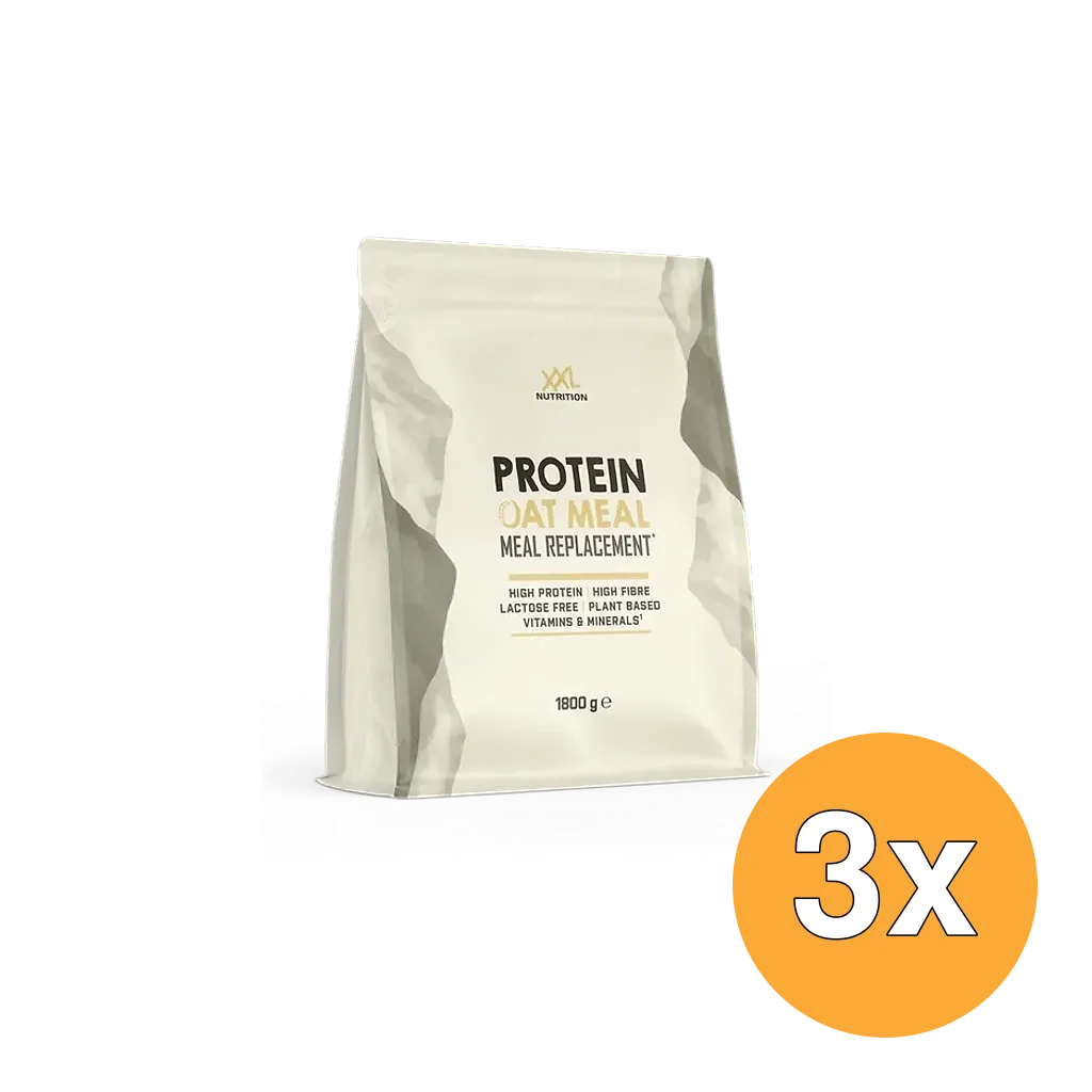 3x XXL Nutrition Protein Oat Meal - Cookies & Cream (1800 gram)
