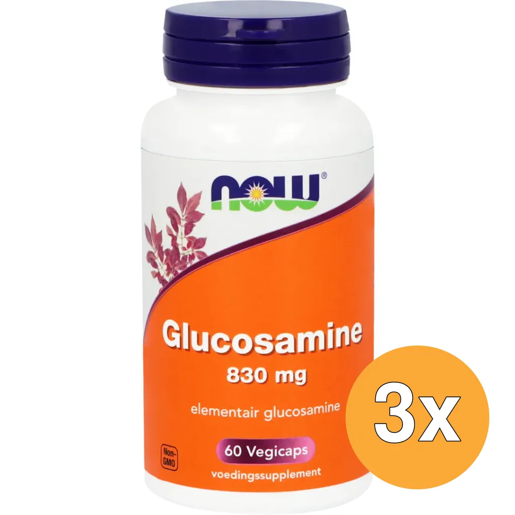 3x Now Glucosamine (60 vega capsules)