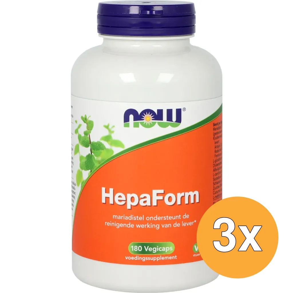 3x Now Hepaform (180 vega capsules)