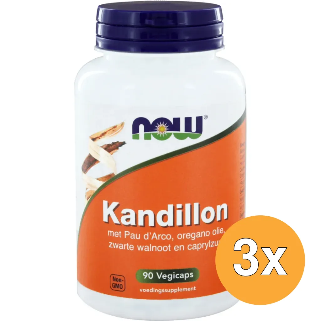 3x Now Kandillon (90 vega capsules)