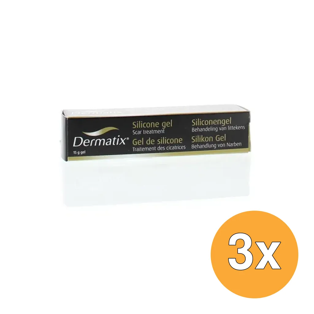 3x Dermatix Siliconen Gel (15 gr)
