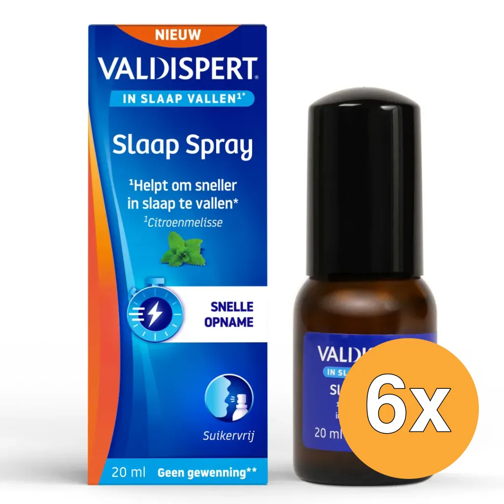 6x Valdispert Slaap Spray (20 ml)