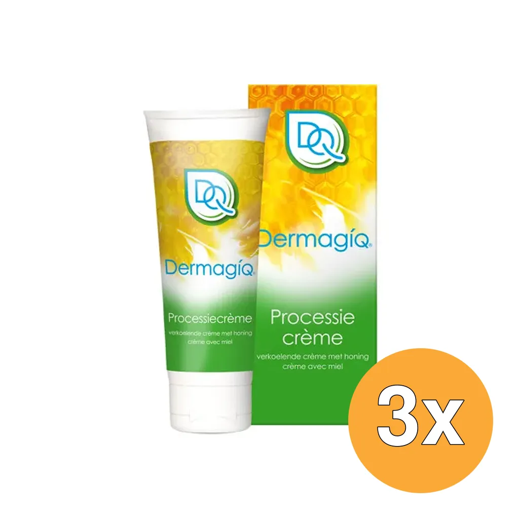 3x Dermagiq Processie creme (100 ml)
