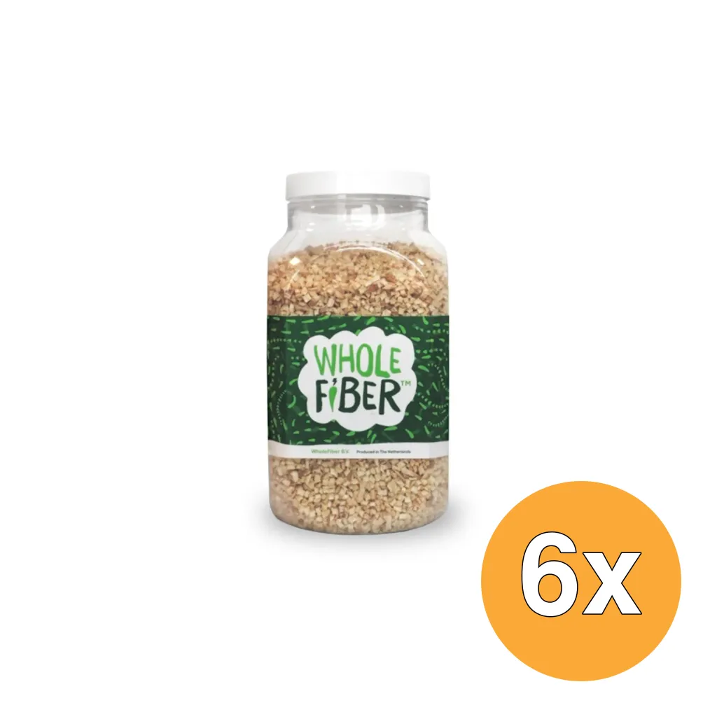 6x WholeFiber Voedingsvezel (350 gr)