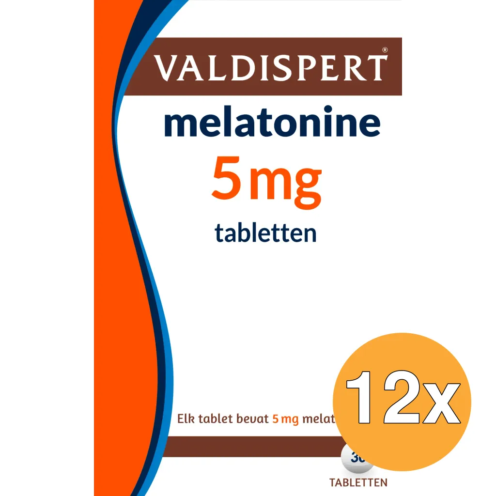 12x Valdispert Melatonine 5Mg (30 tabletten)