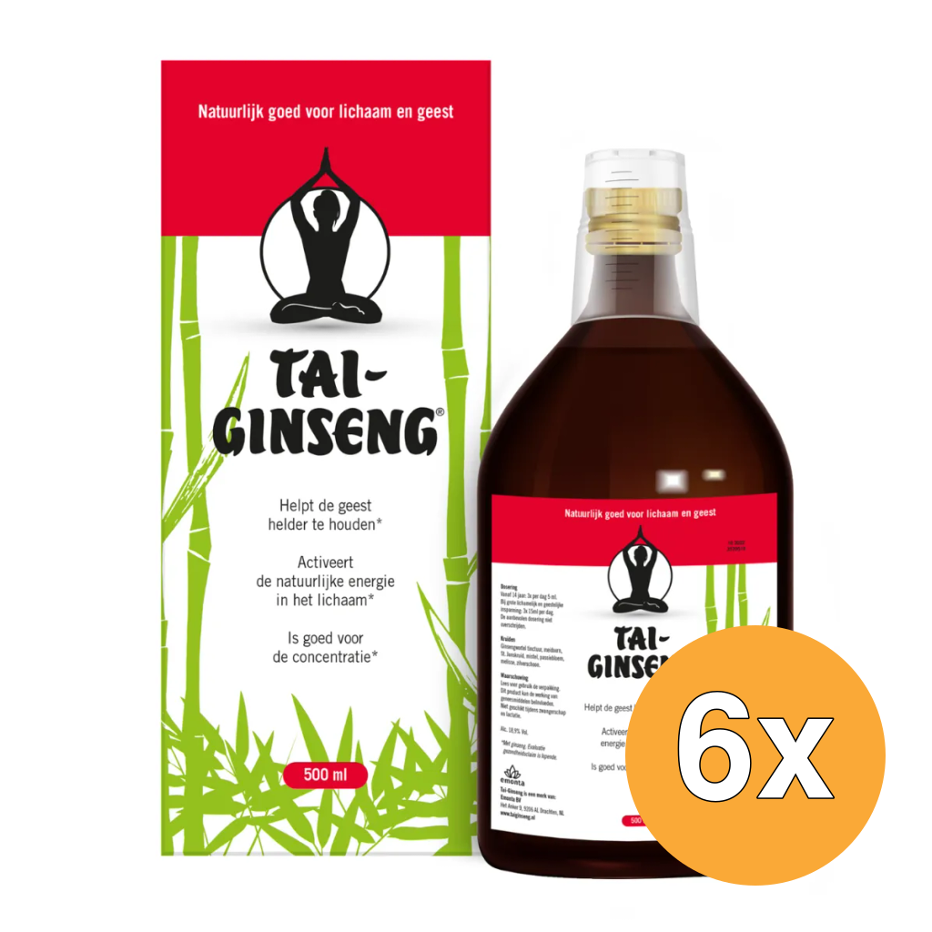 6x Tai Ginseng Ginseng Elixer (500 ml)