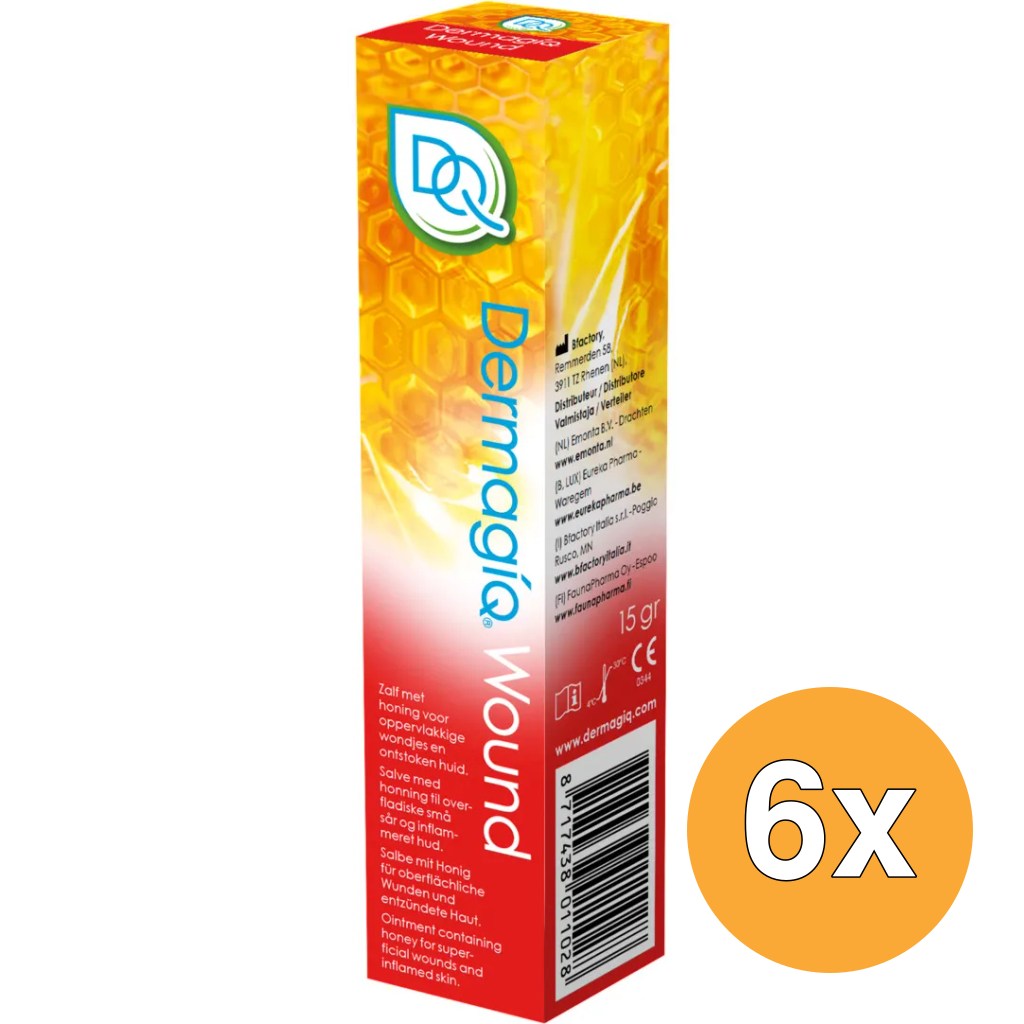 6x Dermagiq Wound (15 gr)