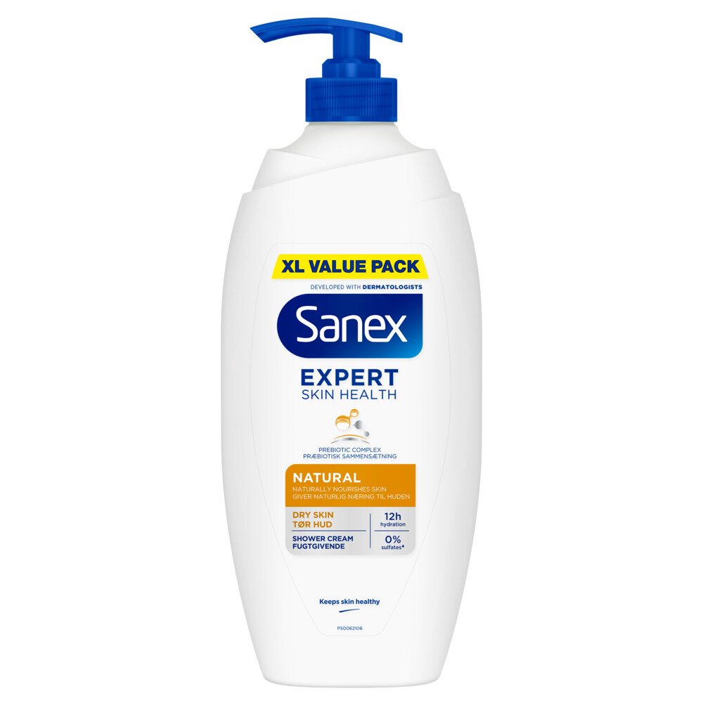 Sanex Douchecrème Expert Skin Health Naturals (750 ml)