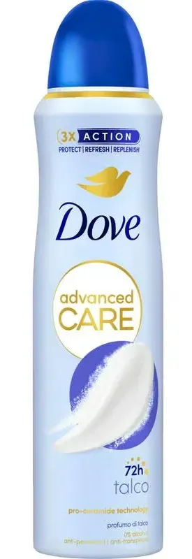 Dove Deodorant Spray Talco (150 ml)