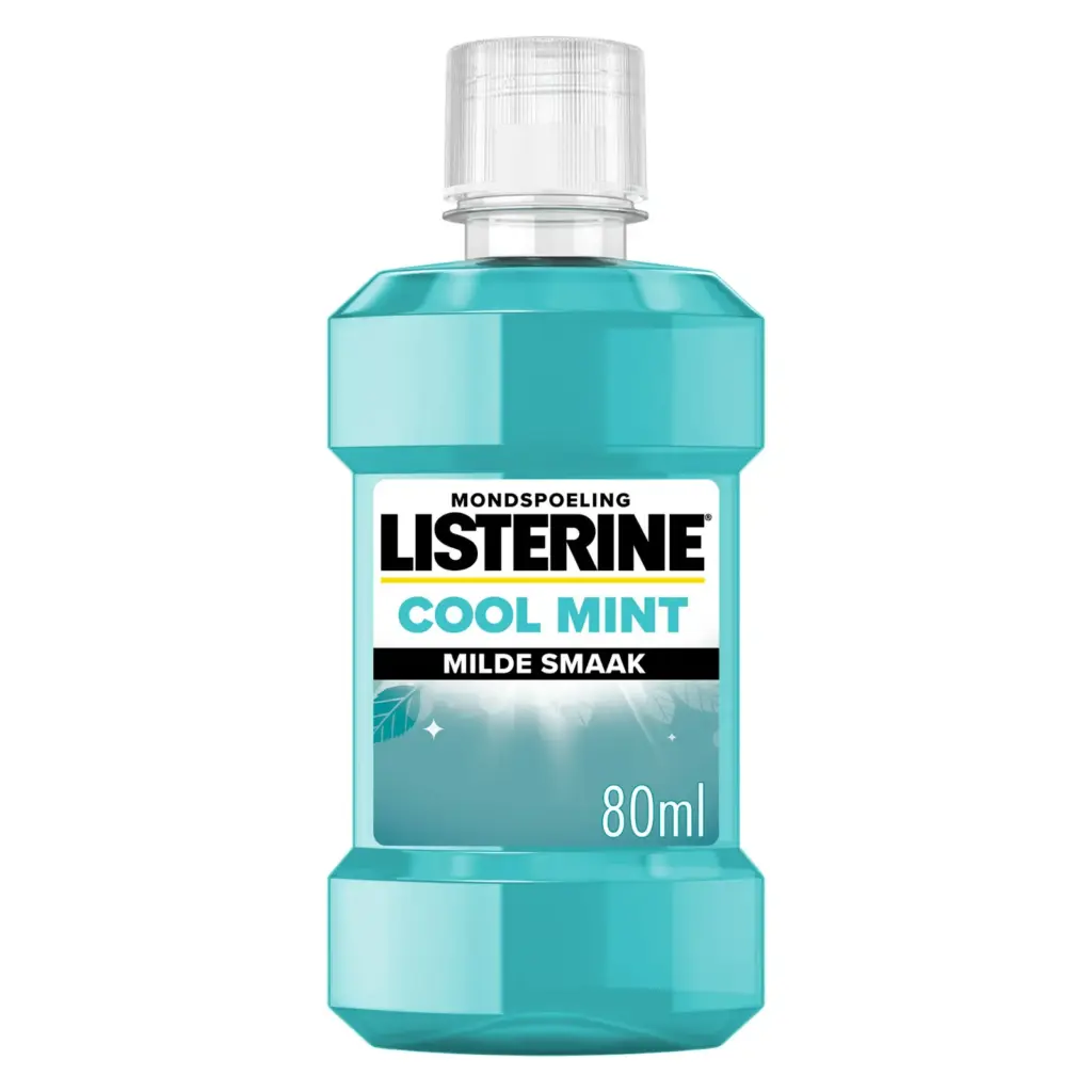 Listerine Mondwater Coolmint Mild (80 ml)