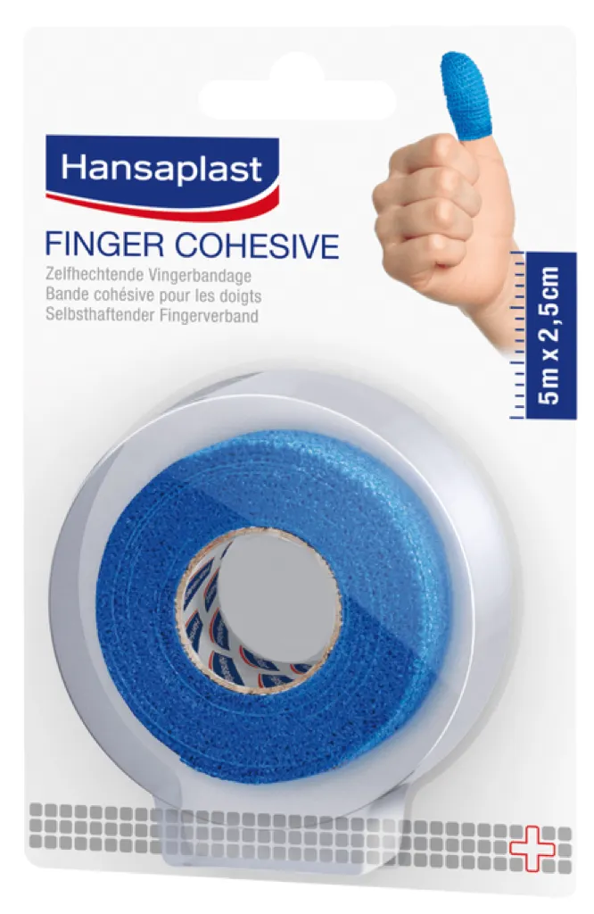 Hansaplast Sport cohesive finger tape (1 stuk)