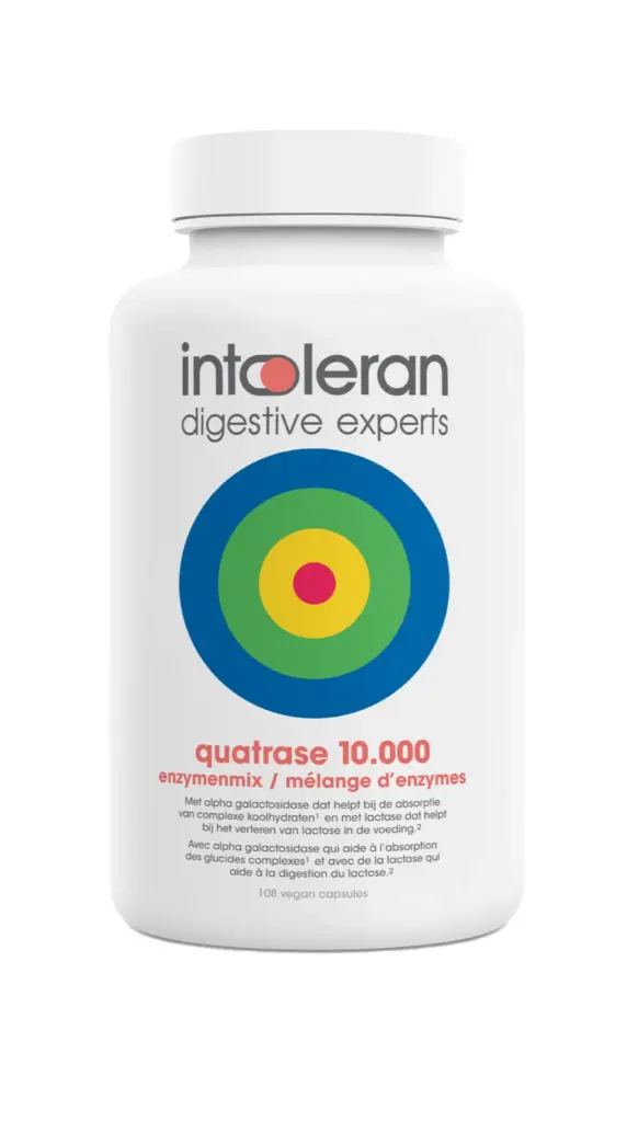 Intoleran Quatrase 10.000 (108 vega capsules)