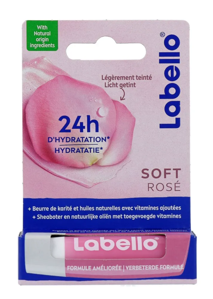 Labello Soft rose blister (4,8 gr)