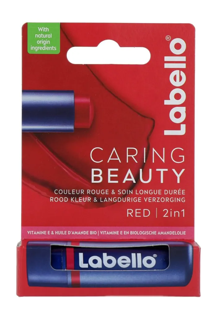 Labello Caring beauty red (4,8 gr)