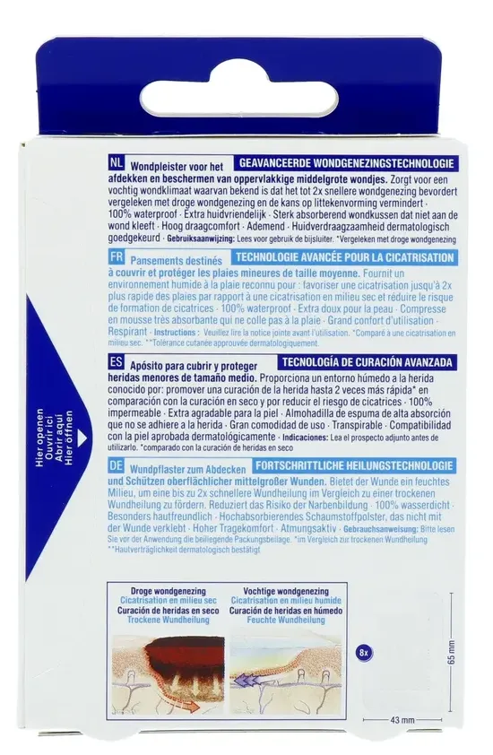 Hansaplast Snelle wondgenezing (8 stuks)