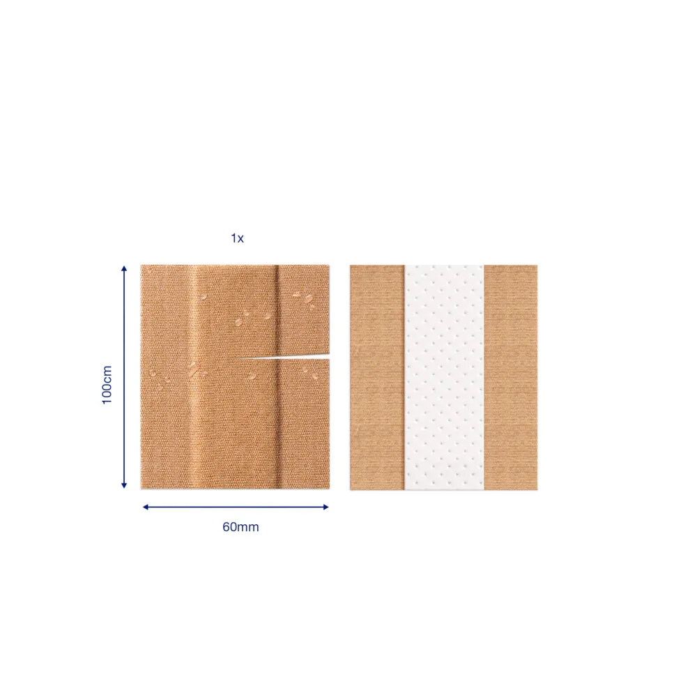 Hansaplast Elastic & waterafstotend 1m x 6 cm (1 stuk)