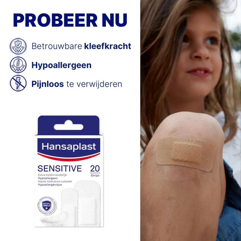 Hansaplast Sensitive strips (20 stuks) - image 2