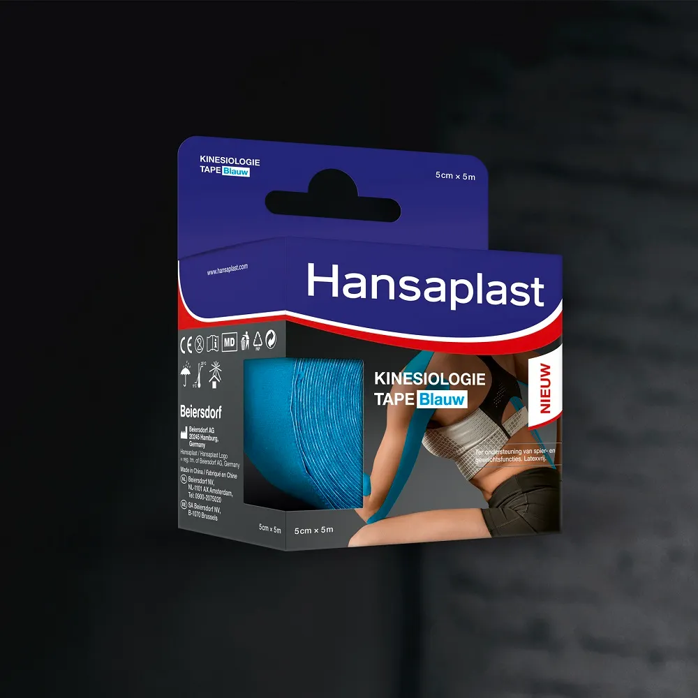 Hansaplast Kinesio tape blauw (1 stuk) - image 2