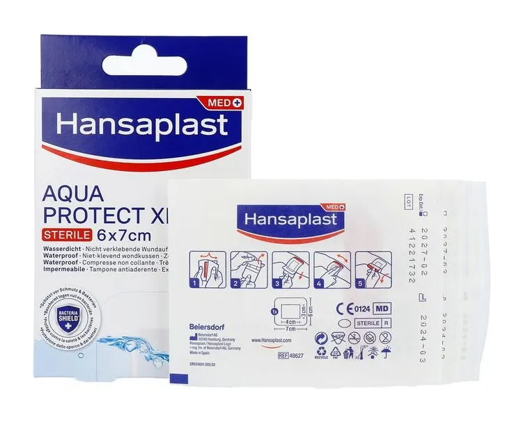 Hansaplast Aqua protect antibacterieel XL (5 stuks) - image 2
