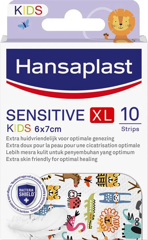 Hansaplast Sensitive kids XL (10 stuks)