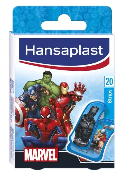 Hansaplast Pleister strip Marvel (20 stuks)