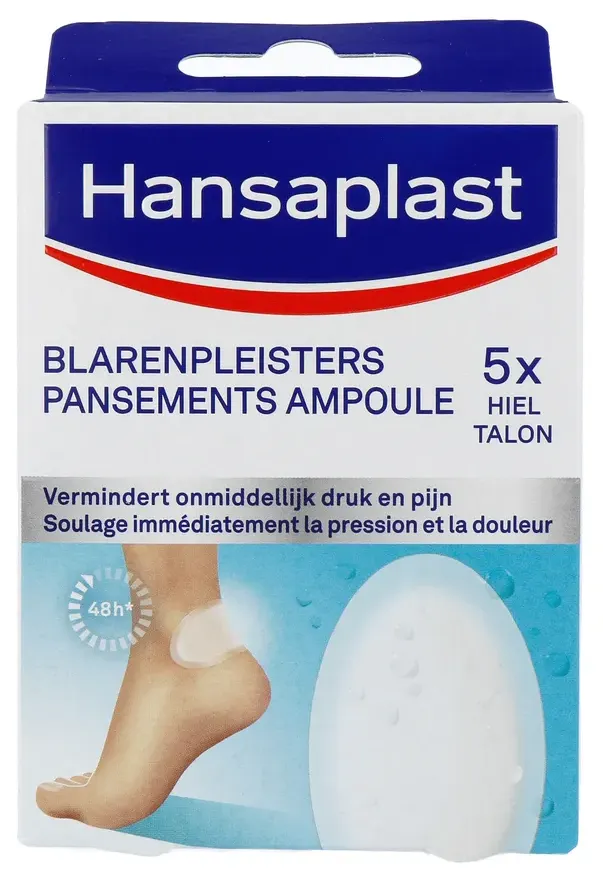 Hansaplast Blaarpleister groot (5 stuks)