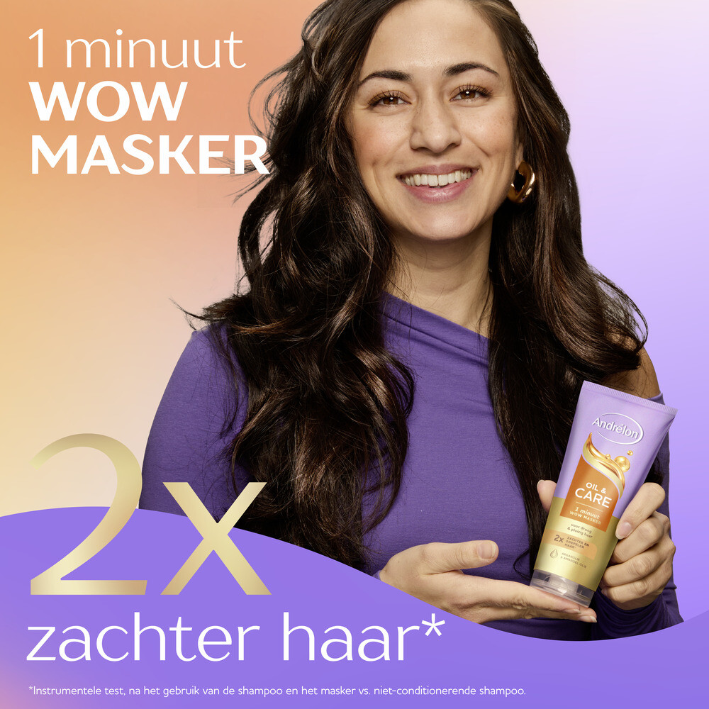 Andrelon One Minute Mask Oil & Care (180 ml) - image 2