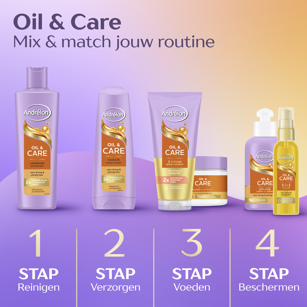 Andrelon One Minute Mask Oil & Care (180 ml) - image 3