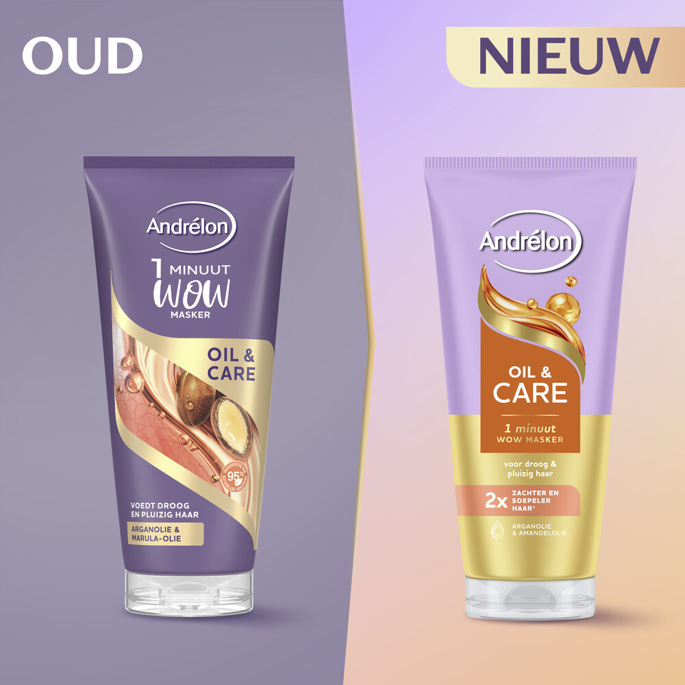 Andrelon One Minute Mask Oil & Care (180 ml) - image 4