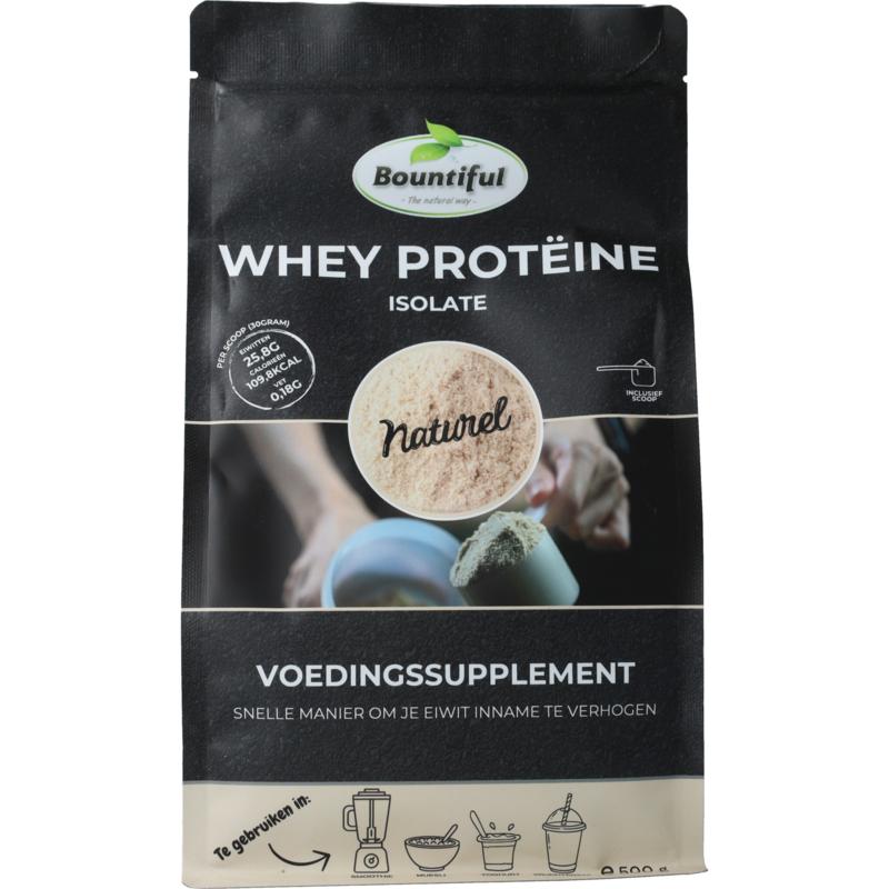 Bountiful Whey Isolaat Proteine Poeder (500 gr)