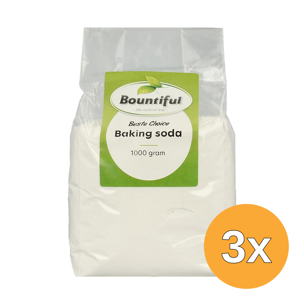 3x Bountiful Baking Soda (1000 gr)