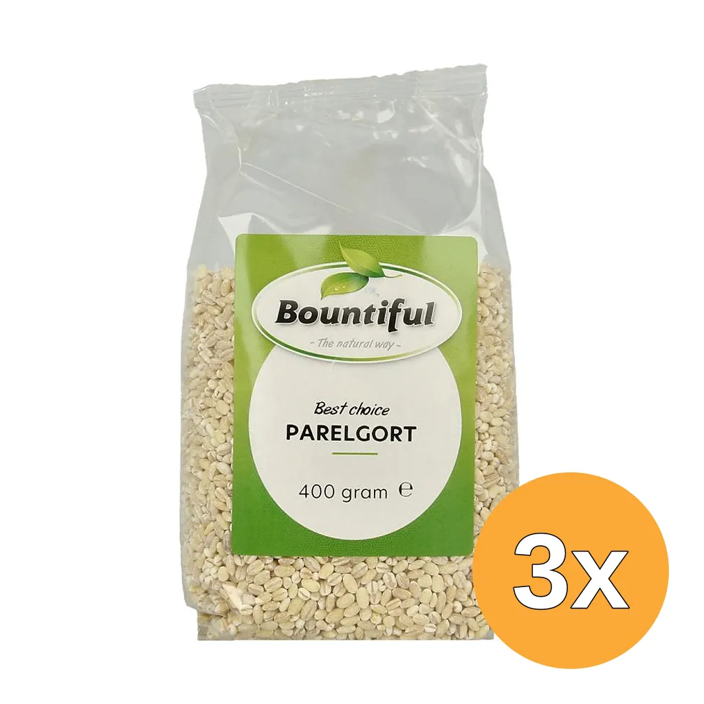 3x Bountiful Parelgort (400 gr)