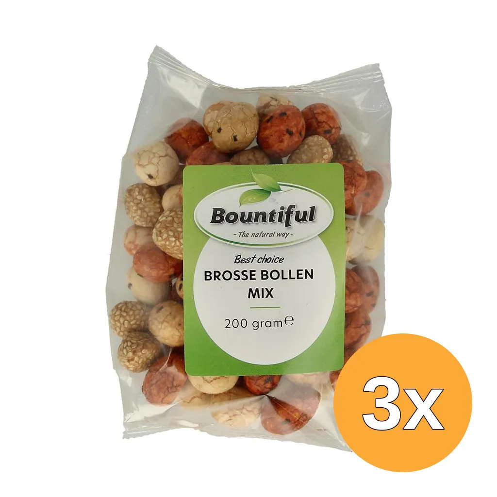 3x Bountiful Brosse Bollen Mix (200 gr)