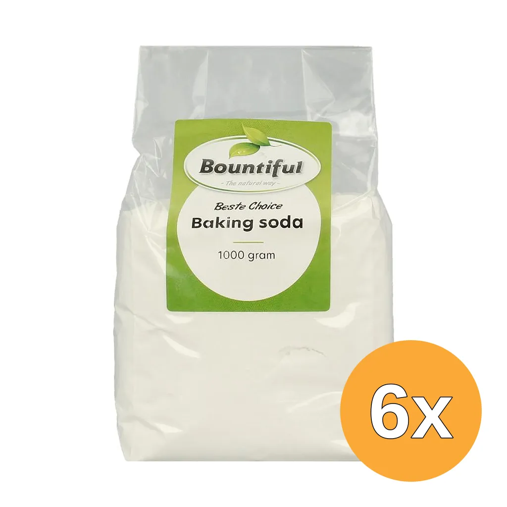 6x Bountiful Baking Soda (1000 gr)
