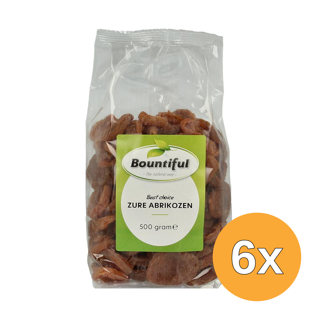 6x Bountiful Abrikozen Zuur (500 gr)